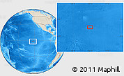 Shaded Relief Location Map of the area around 2° 27' 3" S, 123° 10' 30" W