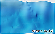 Physical 3D Map of the area around 2° 27' 3" S, 124° 10' 30" E