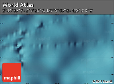 Satellite Map of the Area around 2° 27' 3" S, 127° 34' 30" E