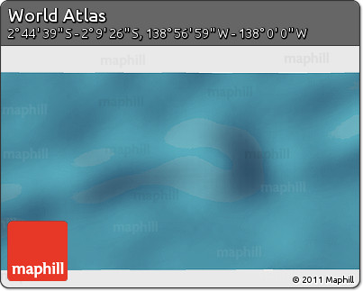 Satellite 3D Map of the Area around 2° 27' 3" S, 138° 28' 29" W