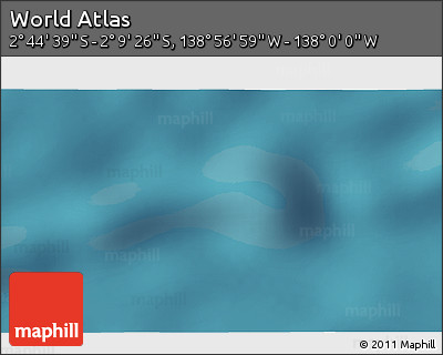 Satellite 3D Map of the Area around 2° 27' 3" S, 138° 28' 29" W