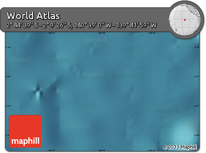 Satellite Map of the Area around 2° 27' 3" S, 140° 10' 30" W