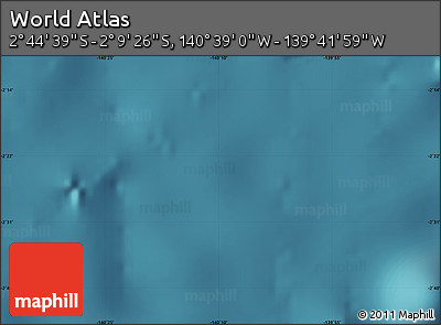 Satellite Map of the Area around 2° 27' 3" S, 140° 10' 30" W