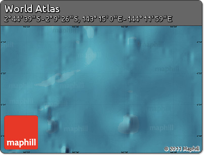 Satellite Map of the Area around 2° 27' 3" S, 143° 43' 29" E