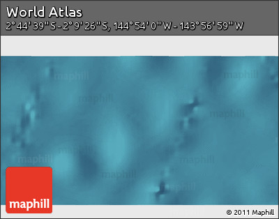 Satellite 3D Map of the Area around 2° 27' 3" S, 144° 25' 30" W