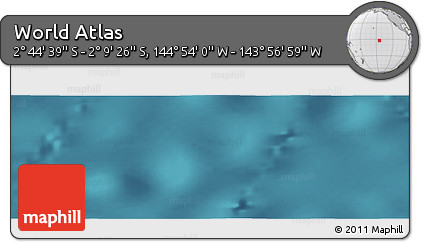 Satellite Panoramic Map of the Area around 2° 27' 3" S, 144° 25' 30" W