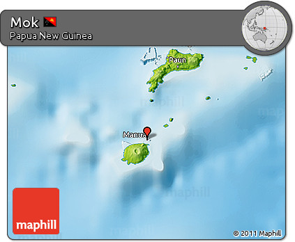 Physical 3D Map of Mok