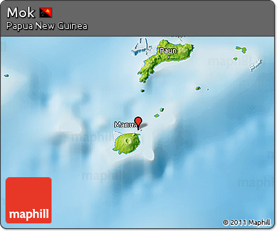 Physical 3D Map of Mok