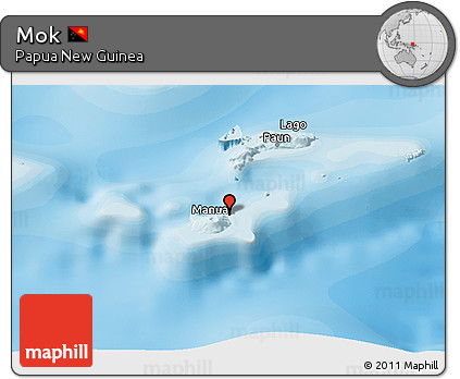 Political Panoramic Map of Mok