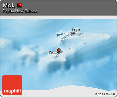 Political Panoramic Map of Mok