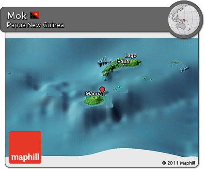 Satellite Panoramic Map of Mok