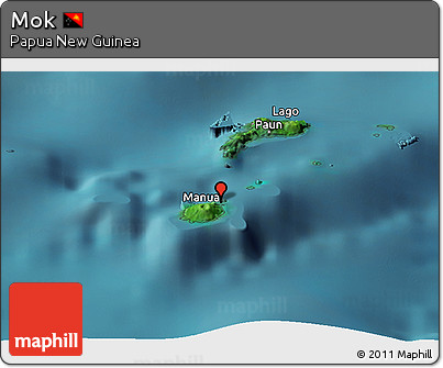 Satellite Panoramic Map of Mok