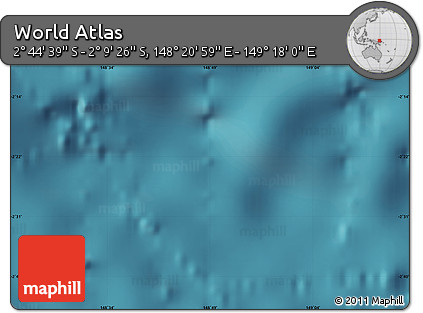 Satellite Map of the Area around 2° 27' 3" S, 148° 49' 29" E