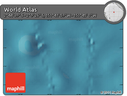 Satellite Map of the Area around 2° 27' 3" S, 151° 13' 29" W