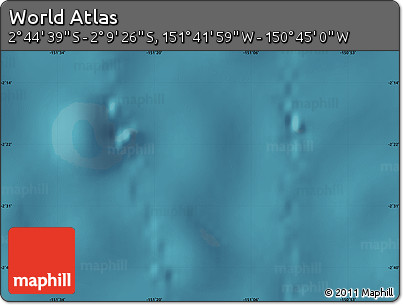 Satellite Map of the Area around 2° 27' 3" S, 151° 13' 29" W