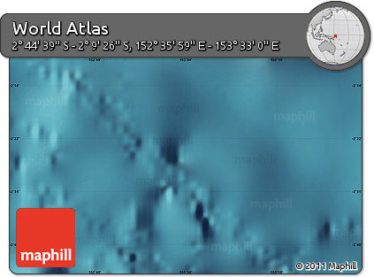 Satellite Map of the Area around 2° 27' 3" S, 153° 4' 29" E