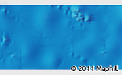 Physical 3D Map of the area around 2° 27' 3" S, 157° 10' 30" W