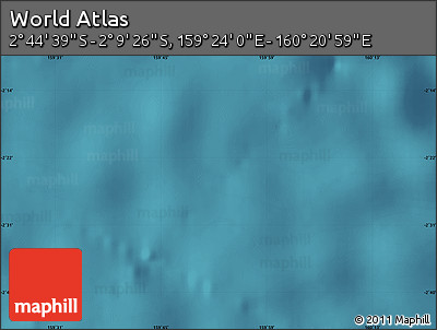 Satellite Map of the Area around 2° 27' 3" S, 159° 52' 30" E