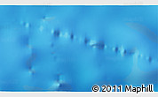 Shaded Relief 3D Map of the area around 2° 27' 3" S, 15° 13' 29" W