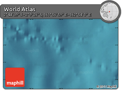 Satellite Map of the Area around 2° 27' 3" S, 162° 25' 30" E