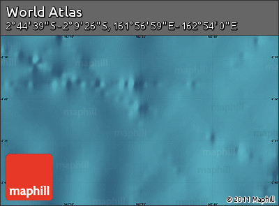 Satellite Map of the Area around 2° 27' 3" S, 162° 25' 30" E