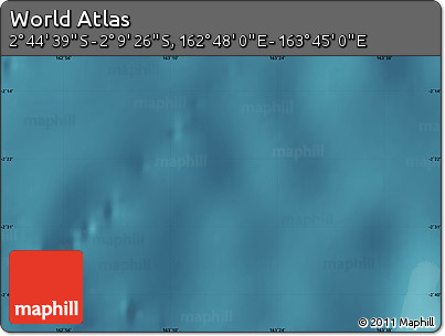 Satellite Map of the Area around 2° 27' 3" S, 163° 16' 30" E
