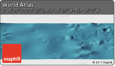Satellite Panoramic Map of the Area around 2° 27' 3" S, 168° 13' 29" W