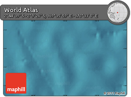 Satellite Map of the Area around 2° 27' 3" S, 170° 4' 29" E