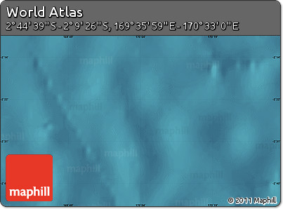 Satellite Map of the Area around 2° 27' 3" S, 170° 4' 29" E