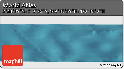 Satellite Panoramic Map of the Area around 2° 27' 3" S, 170° 4' 29" E
