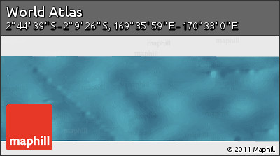 Satellite Panoramic Map of the Area around 2° 27' 3" S, 170° 4' 29" E