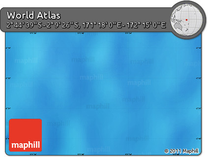 Physical Map of the Area around 2° 27' 3" S, 171° 46' 30" E