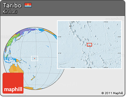 Political Location Map of Taribo