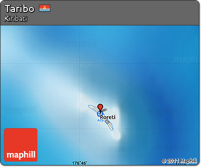 Shaded Relief Map of Taribo