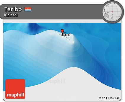 Political Panoramic Map of Taribo
