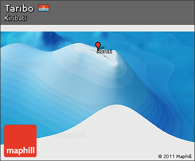 Political Panoramic Map of Taribo