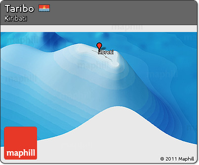 Political Panoramic Map of Taribo