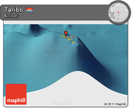 Satellite Panoramic Map of Taribo