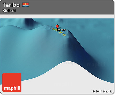 Satellite Panoramic Map of Taribo