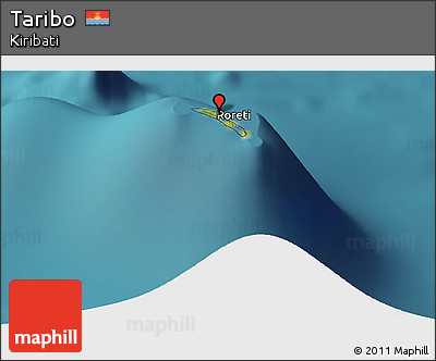 Satellite Panoramic Map of Taribo