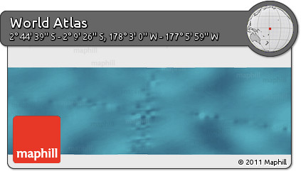 Satellite Panoramic Map of the Area around 2° 27' 3" S, 177° 34' 29" W