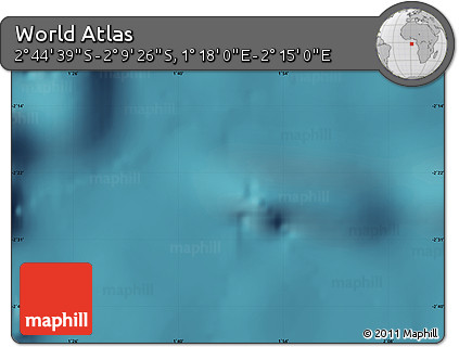 Satellite Map of the Area around 2° 27' 3" S, 1° 46' 29" E