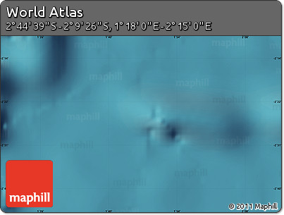 Satellite Map of the Area around 2° 27' 3" S, 1° 46' 29" E