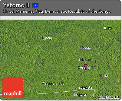 Satellite 3D Map of Yetomo II