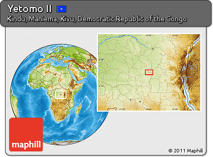 Physical Location Map of Yetomo II