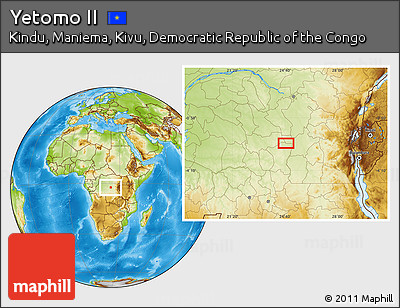 Physical Location Map of Yetomo II