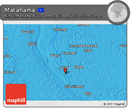 Political Panoramic Map of Matahama