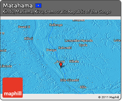 Political Panoramic Map of Matahama