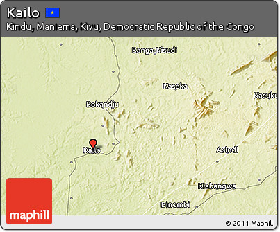 Physical 3D Map of Kailo