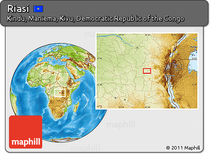 Physical Location Map of Riasi